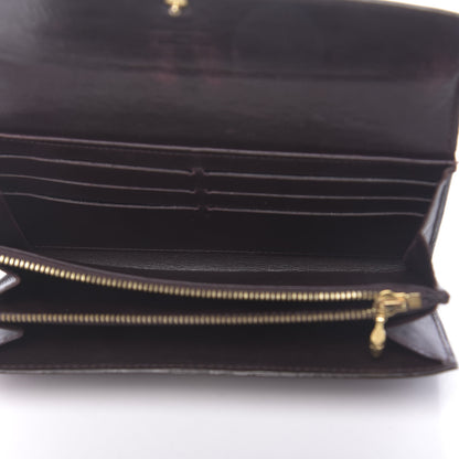 Louis Vuitton Vernis Sarah Wallet Amarante 5 of 9