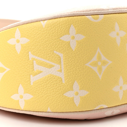 Louis Vuitton Empreinte Monogram Spring in the City Bagatelle NM Pink Beige Yellow 8 of 11