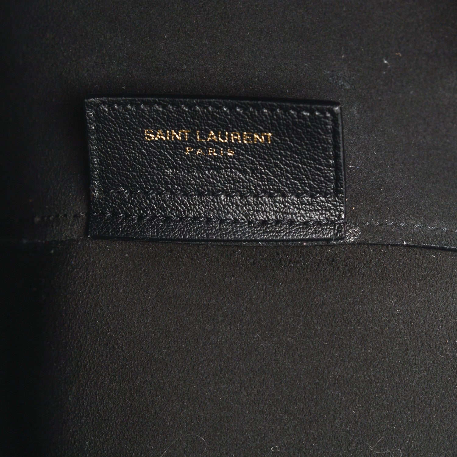 Saint Laurent Calfskin Large Shopping Tote Black 7 of 9