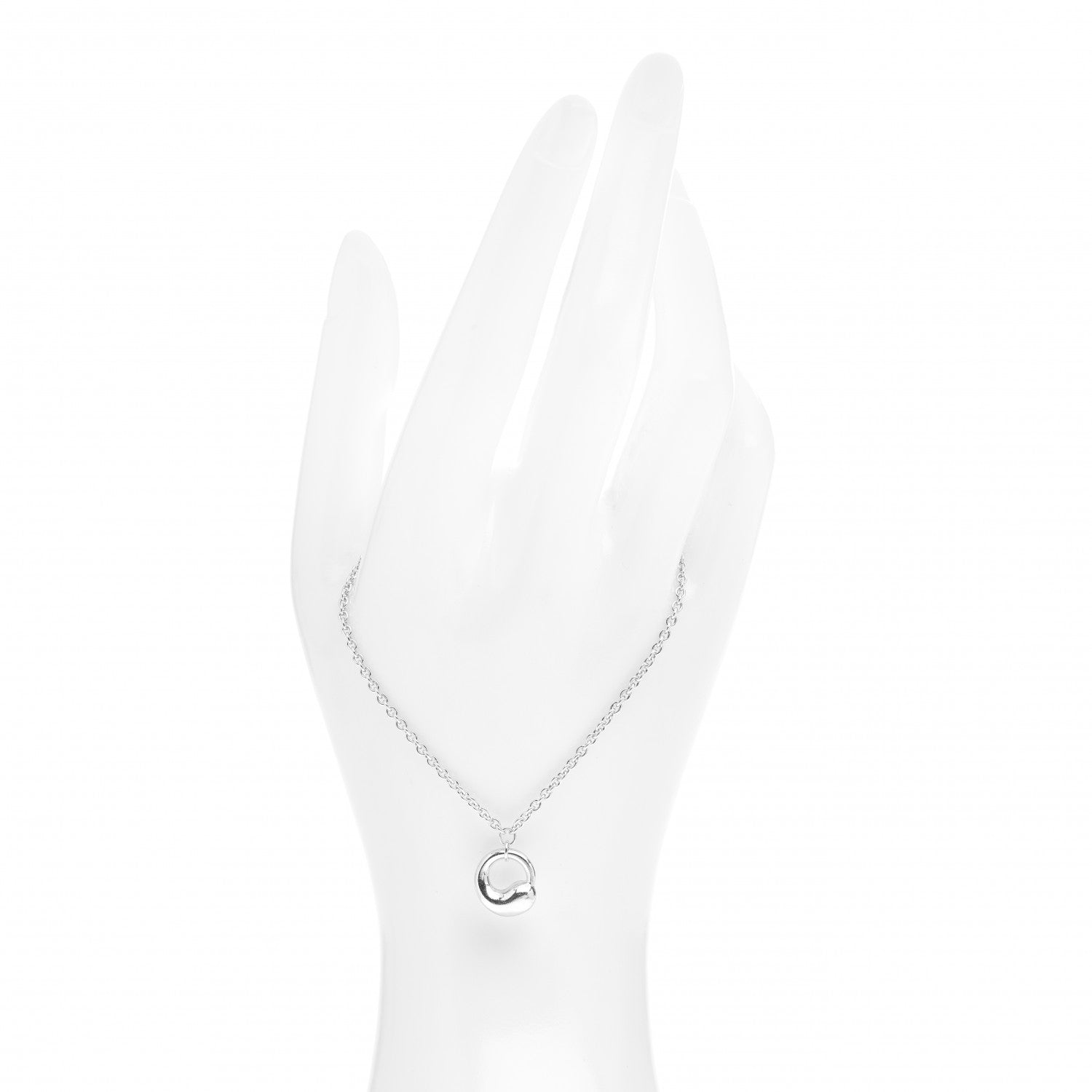 Tiffany Sterling Silver Elsa Peretti Eternal Circle Bracelet 2 of 4