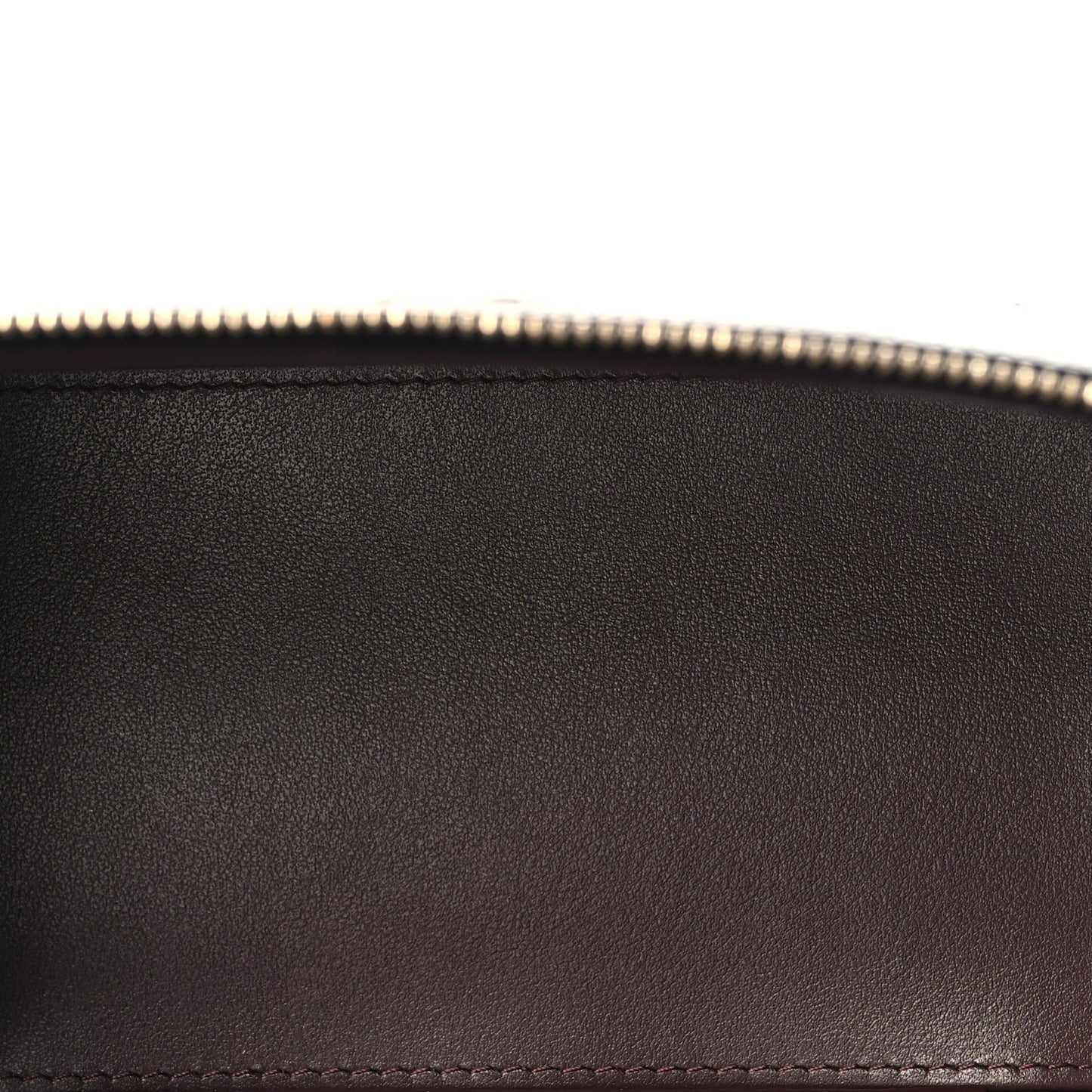 Caviar Quilted Small Vanity Case With Chain Black