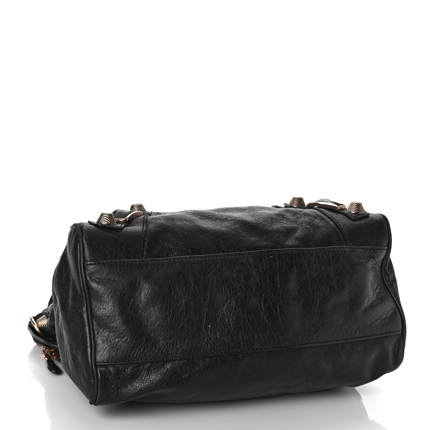 Agneau Giant 21 Rose Gold Hardware Velo Black
