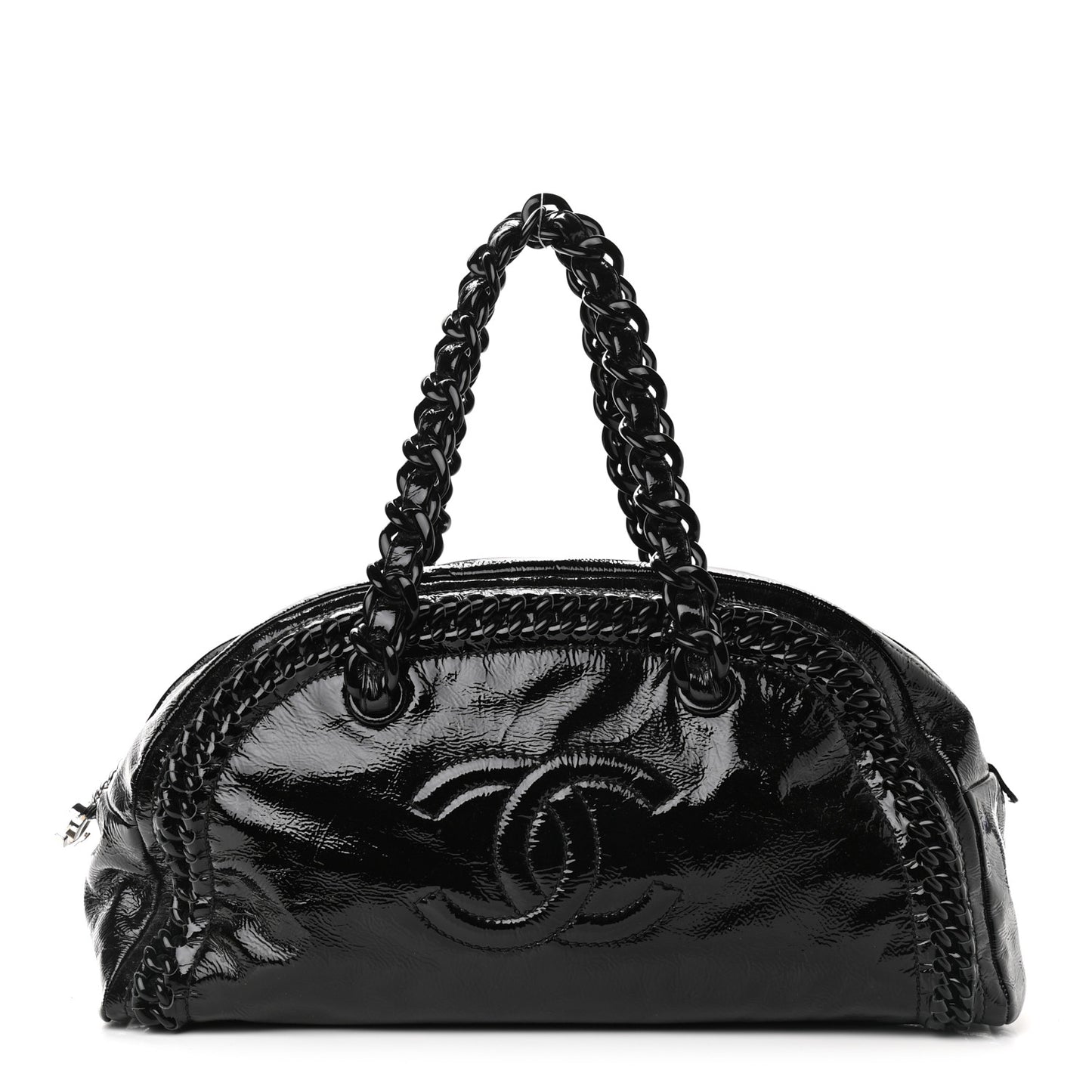 Patent Luxe Ligne Bowler Black