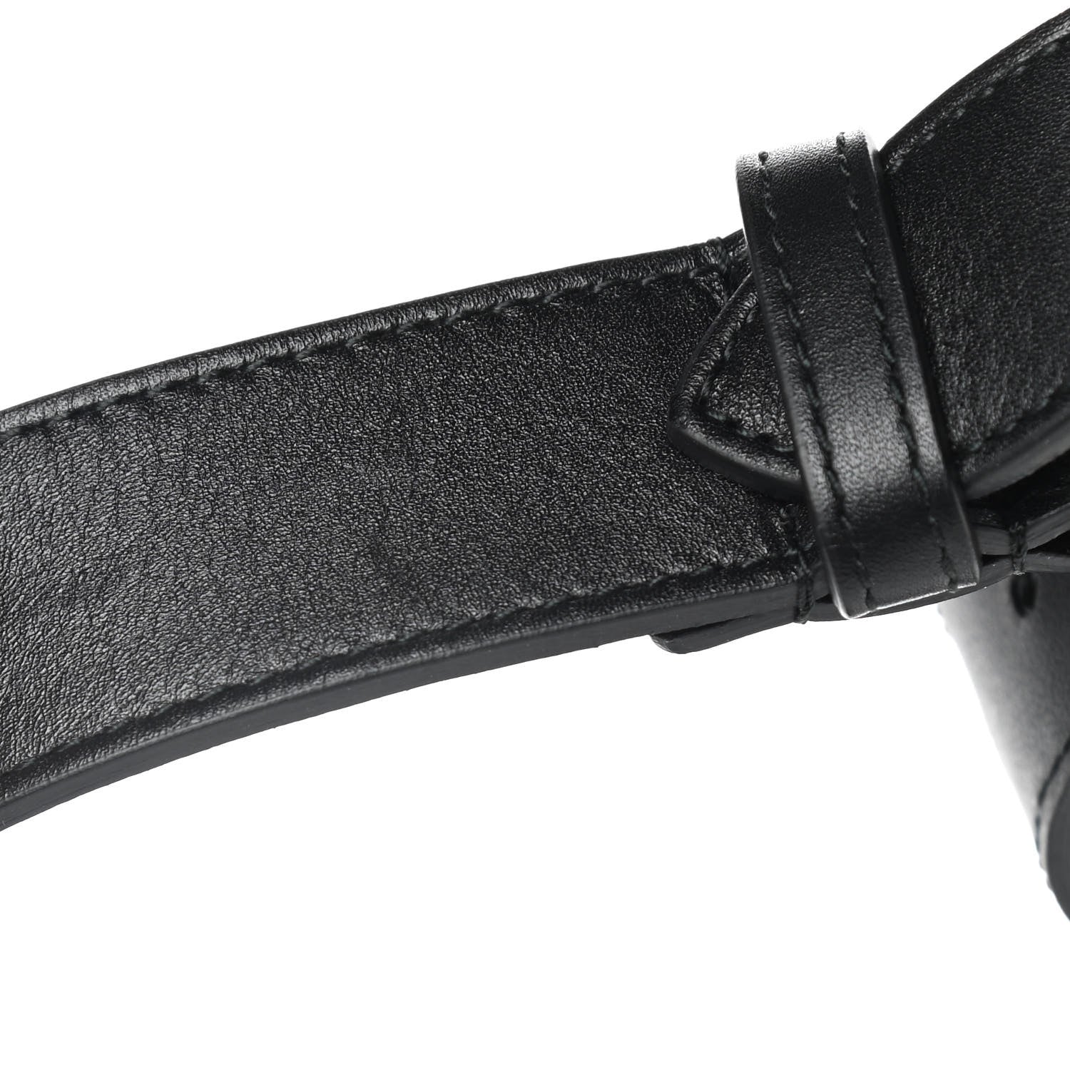 Gucci Calfskin Matelasse GG Marmont Belt Bag 85 34 Black 16 of 16