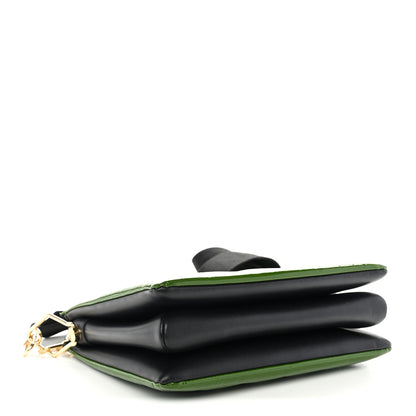 Louis Vuitton Patent Embossed Monogram Coussin PM Green Black 3 of 9