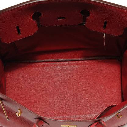 Hermes Epsom Birkin 35 Rouge 3 of 8