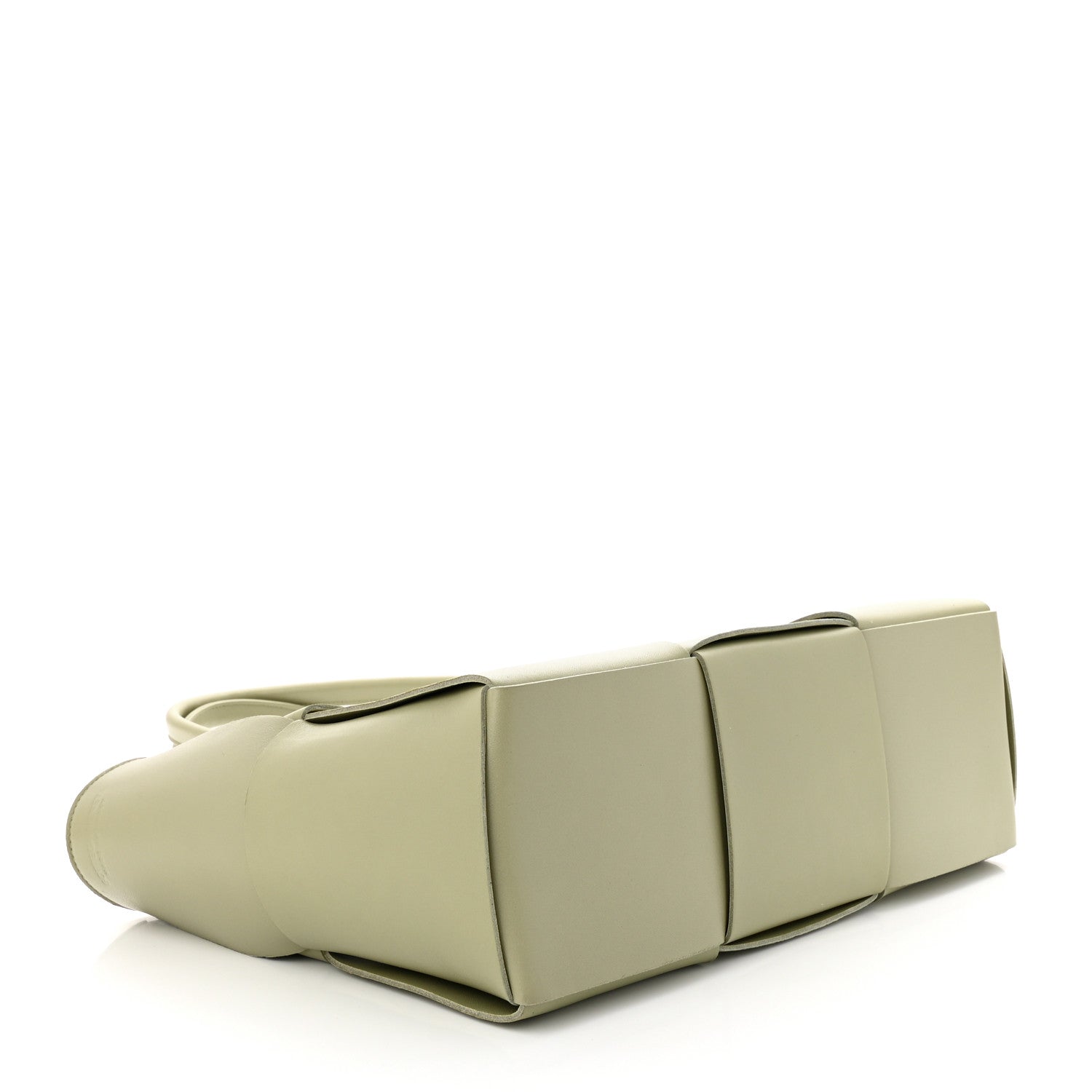 Bottega Veneta Grained Calfskin Intrecciato Medium Arco Tote Travertine 5 of 11