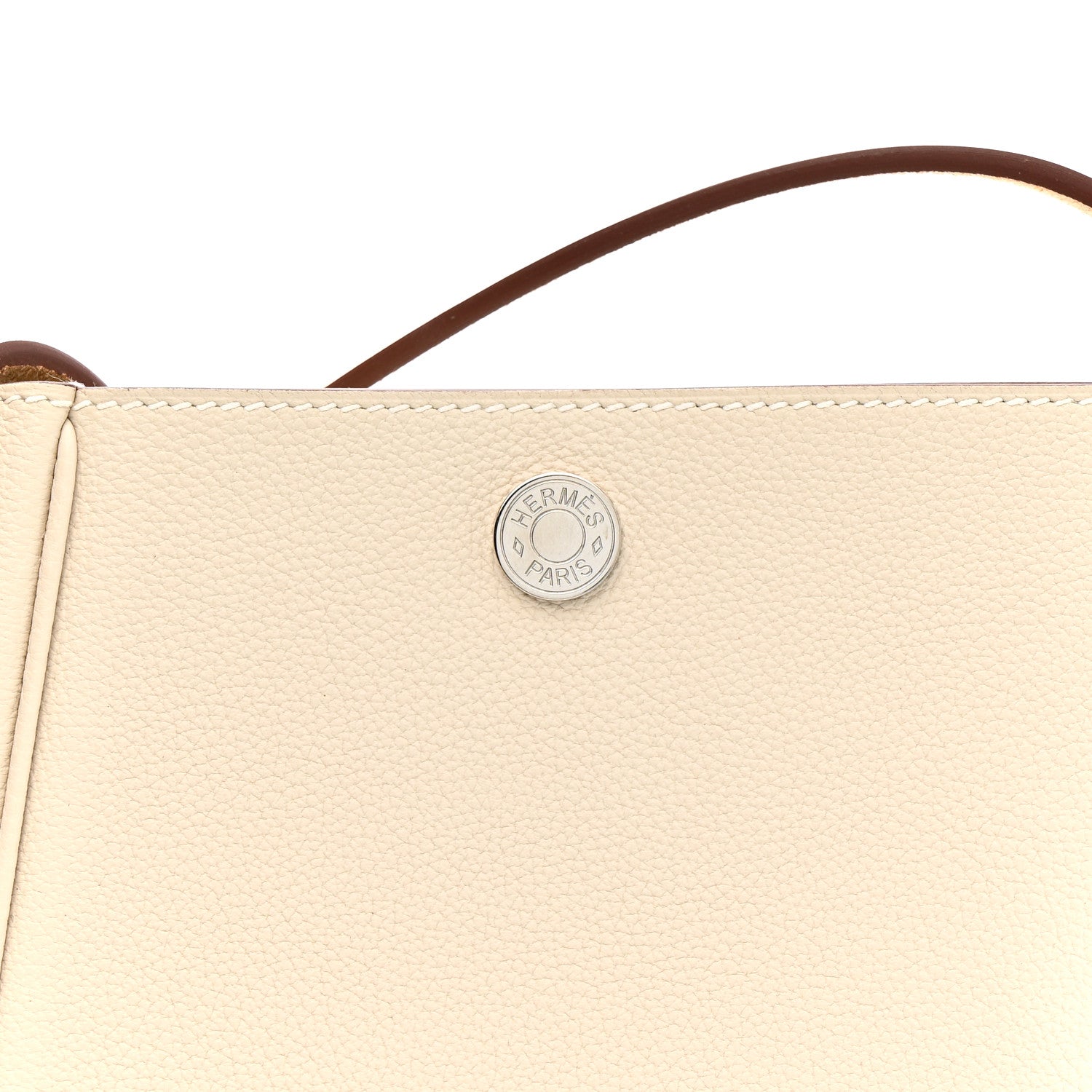 Hermes Togo Vache Hunter Perspective Cavaliere 21 Craie Fauve 8 of 10