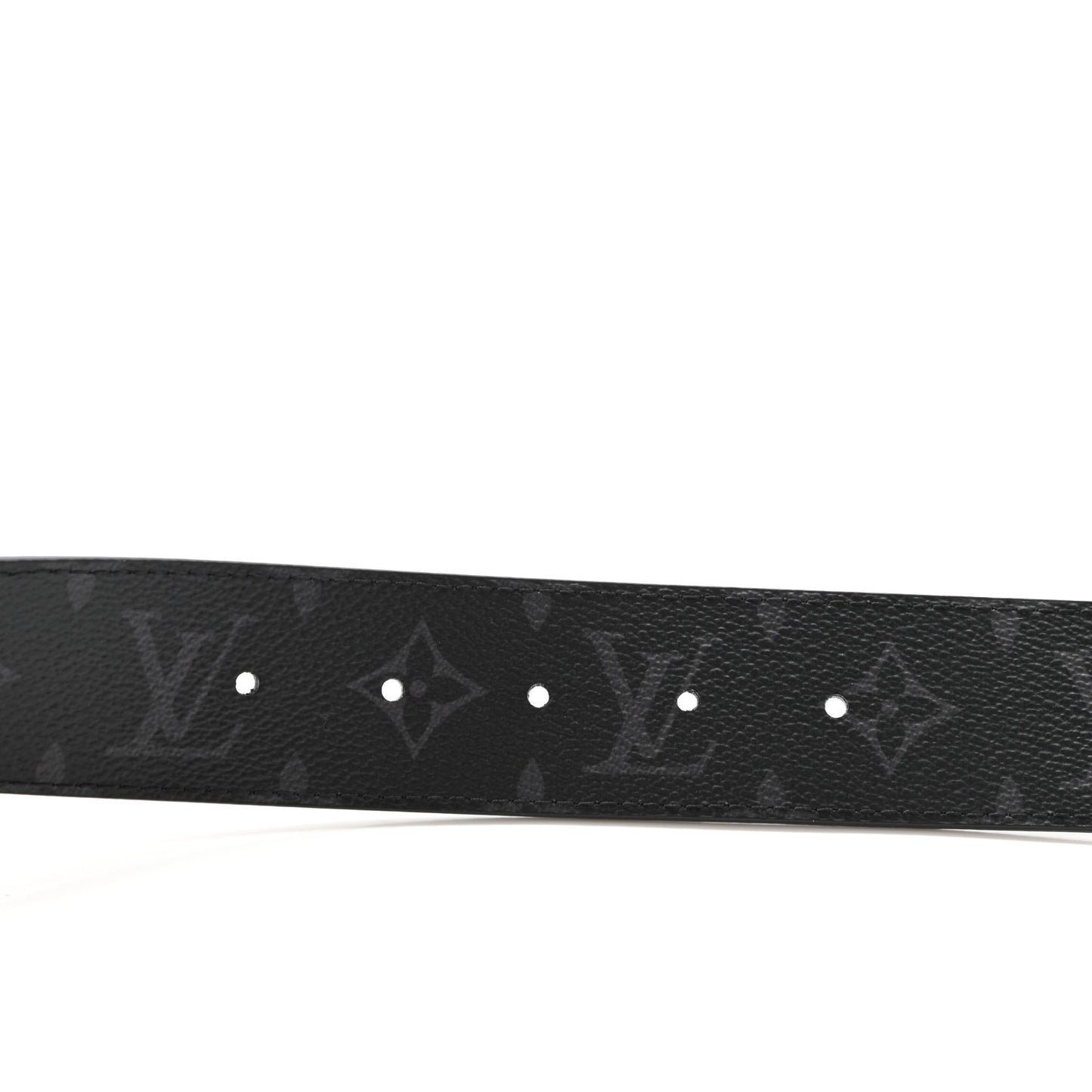 Monogram Eclipse Taigarama 40mm LV Initiales Reversible Belt 95 38 Black