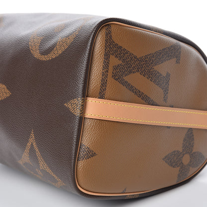 Louis Vuitton Reverse Monogram Giant Speedy Bandouliere 30 8 of 9
