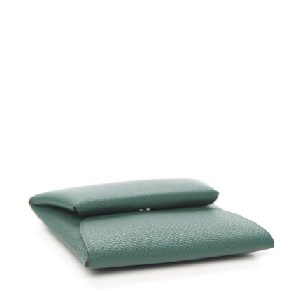Hermes Epsom Bastia Coin Purse Malachite 3 of 6