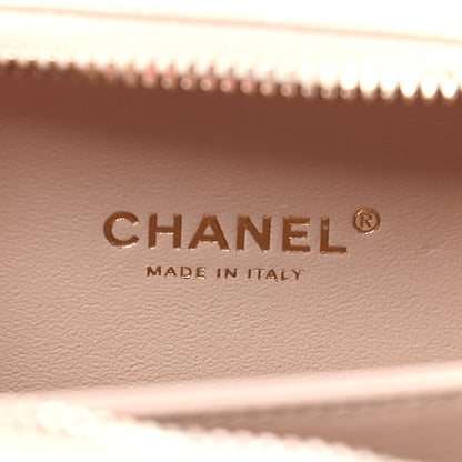 Chanel Caviar Quilted Small CC Filigree Vanity Case Beige 5 of 6