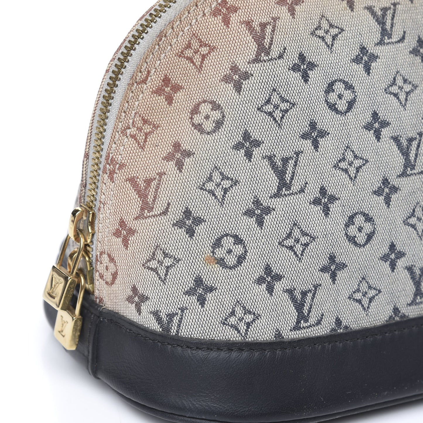 Mini Monogram Alma Long Blue
