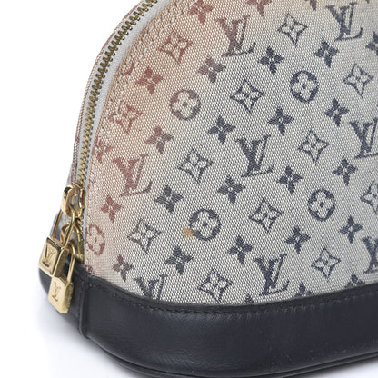 Louis Vuitton Mini Monogram Alma Long Blue 11 of 16