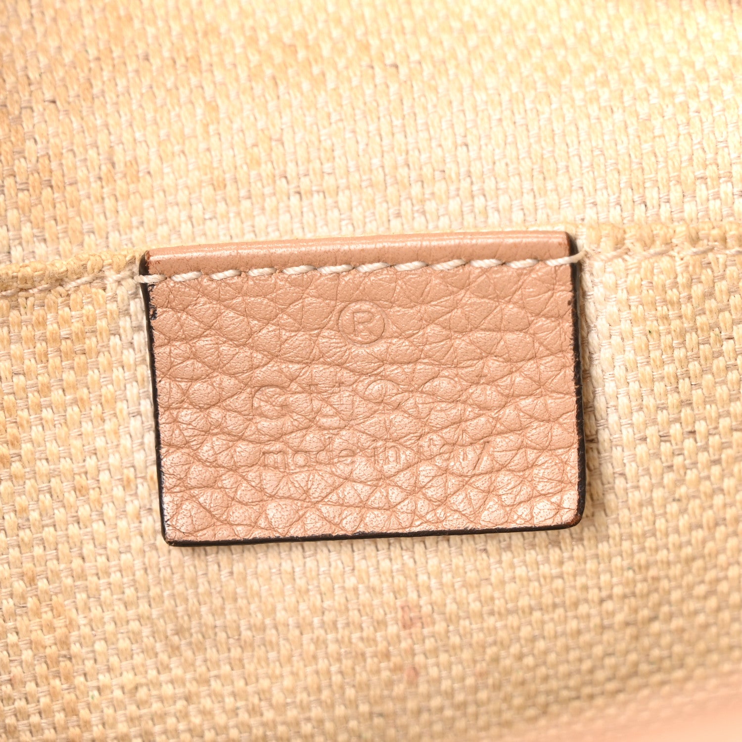 Gucci Pebbled Calfskin Small Soho Disco Bag Camelia 6 of 10