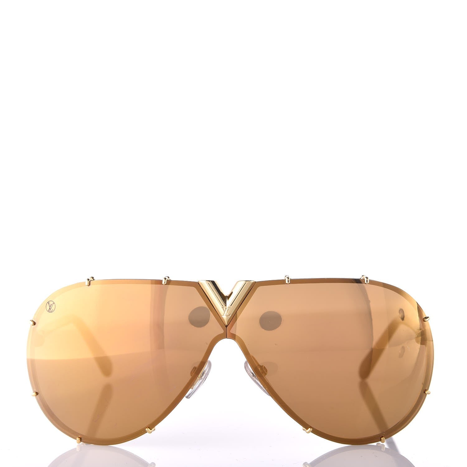 Louis Vuitton LV Drive Sunglasses Z0896W Gold 2 of 8