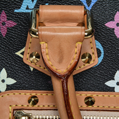 Louis Vuitton Monogram Multicolor Alma Black 9 of 14
