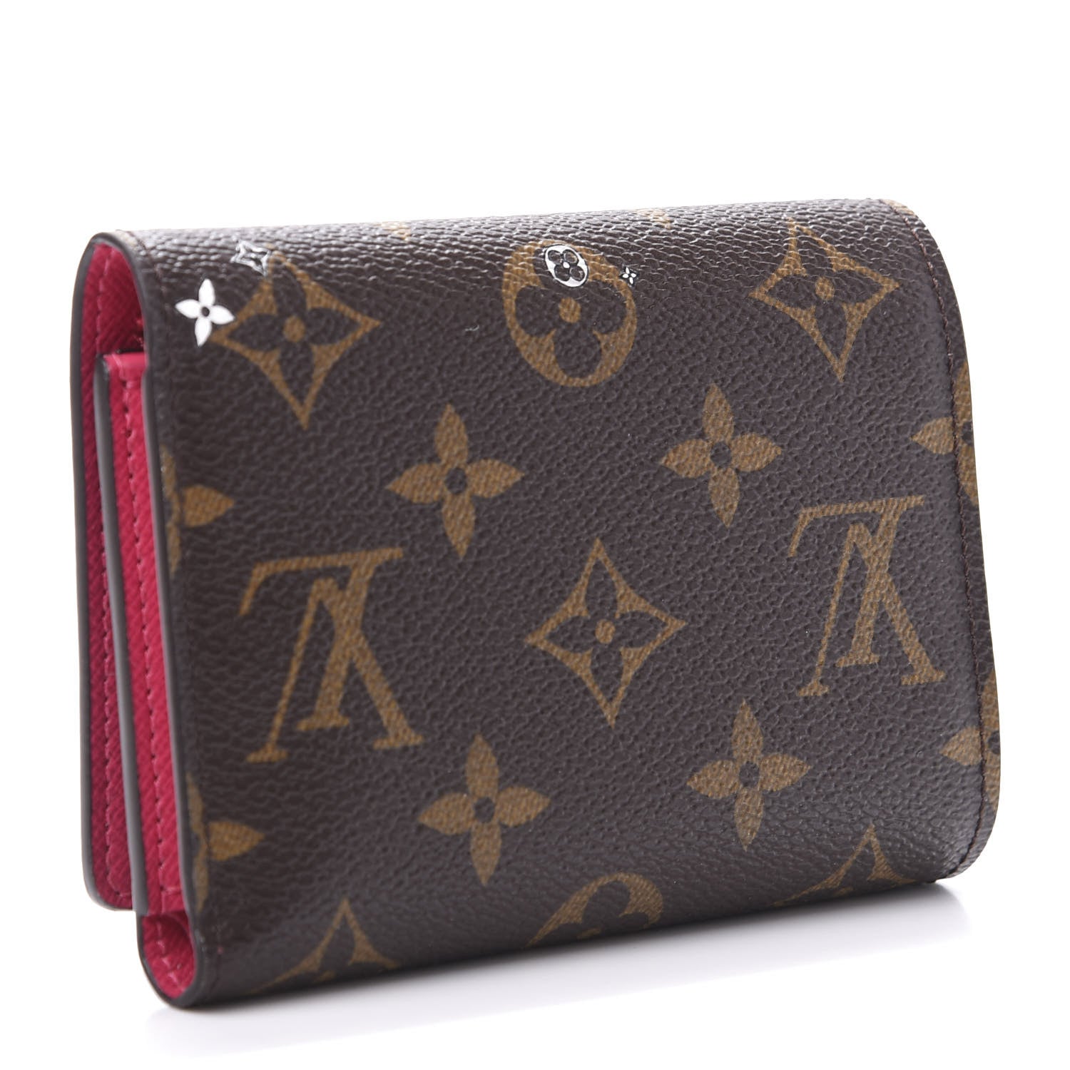 Louis Vuitton Monogram 2019 Christmas Animation Victorine Wallet Fuchsia 3 of 8