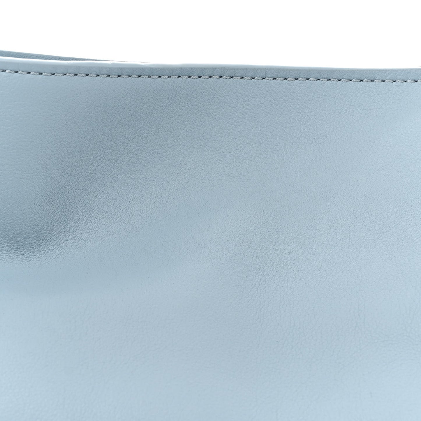 Nappa Medium Flamenco Knot Bag Dusty Blue