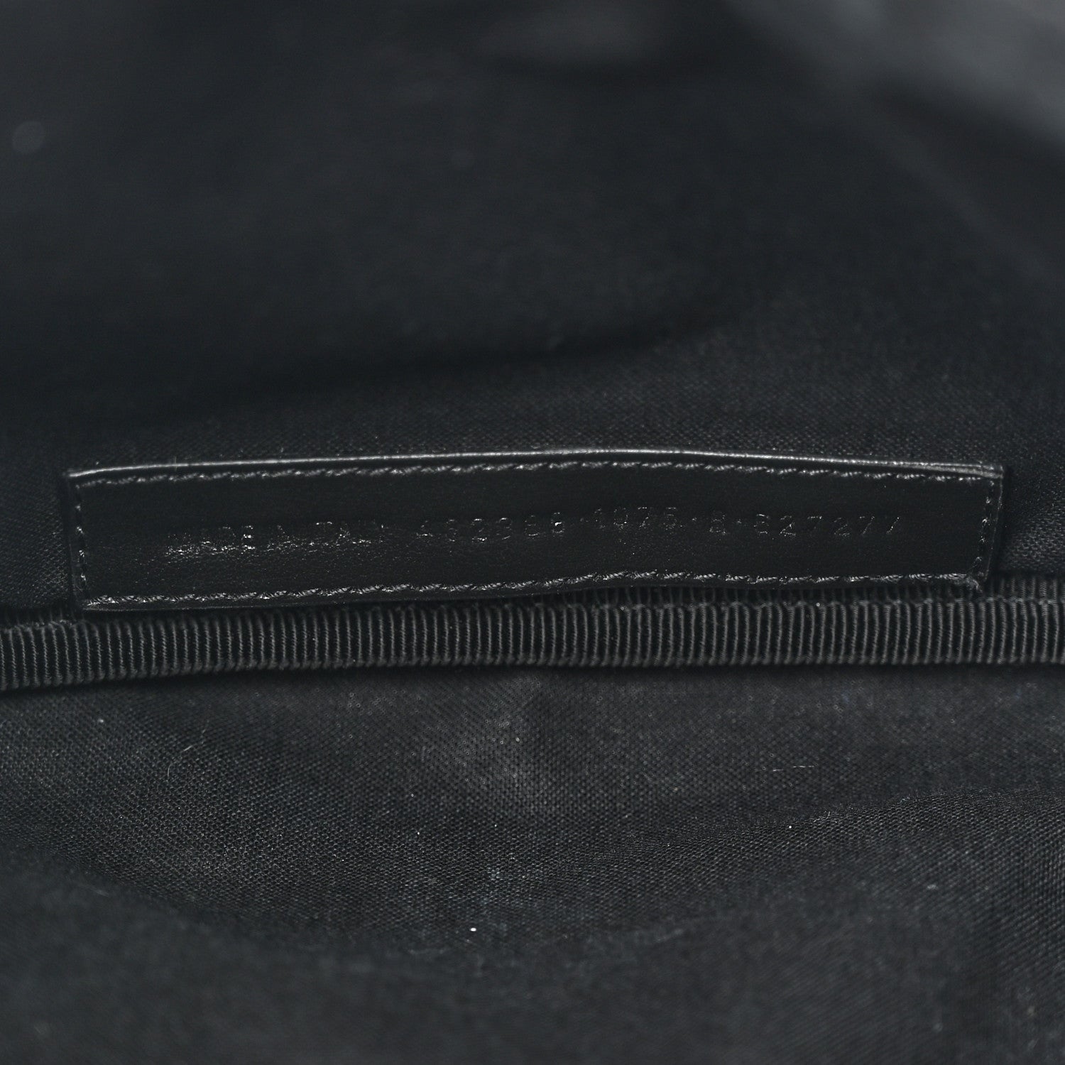 Balenciaga Nylon Canvas New York Explorer Belt Bag Black 7 of 10