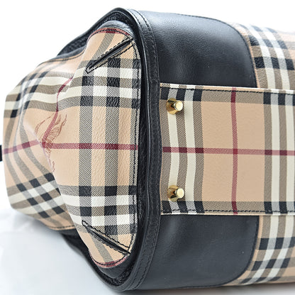 Burberry Haymarket Check Small Gladstone Black 11 of 12