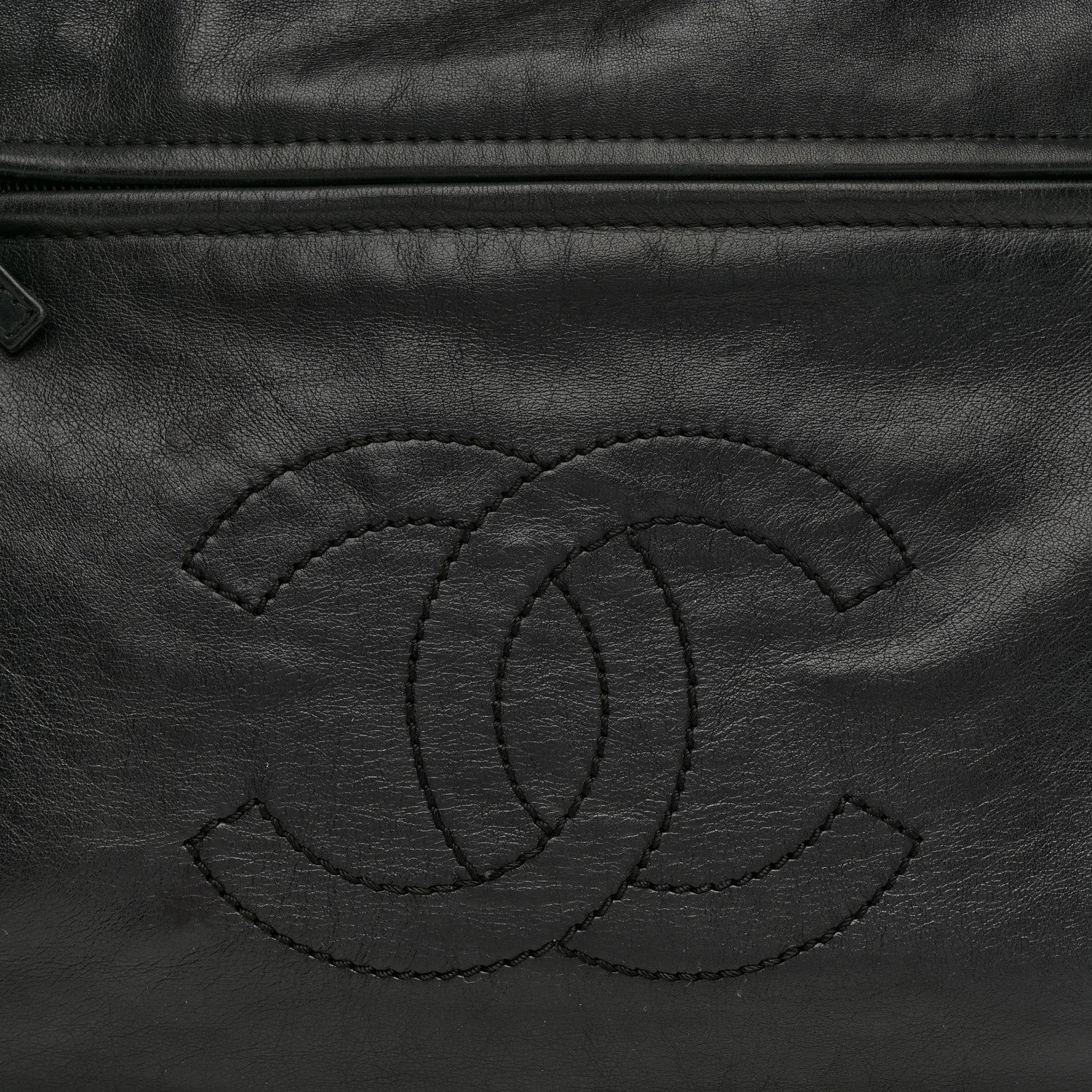 Chanel Lambskin Medium Rodeo Drive Tote Black 8 of 12