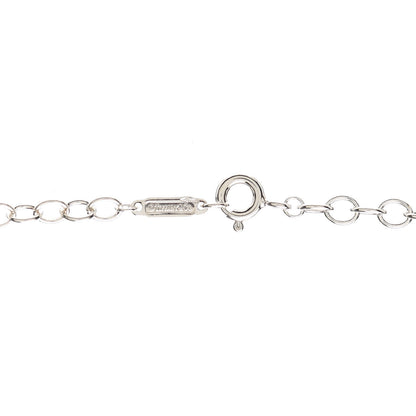 Tiffany Sterling Silver Enamel Return to Tiffany Multi Heart Charm Necklace Blue 5 of 6