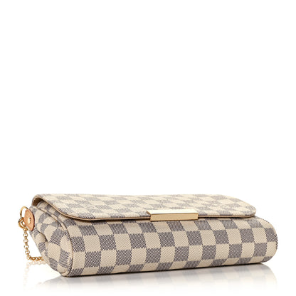 Louis Vuitton Damier Azur Favorite MM 4 of 15