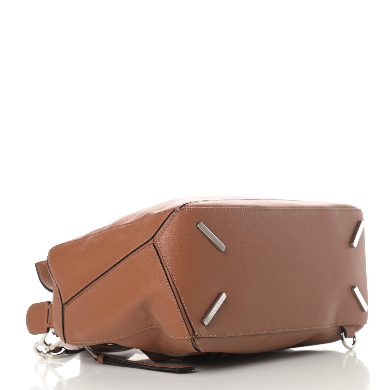 Loewe Calfskin Medium Puzzle Bag Tan 4 of 11
