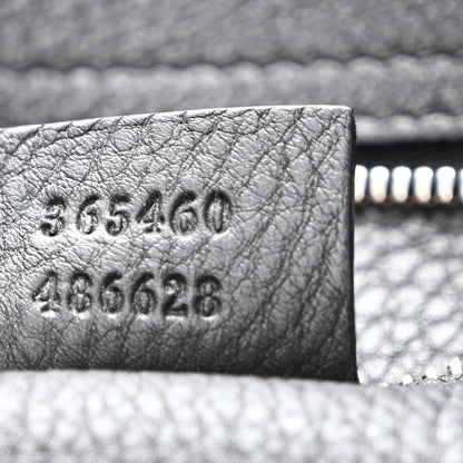 Gucci Soft Calfskin Small Jackie Top Handle Bag Black 7 of 15