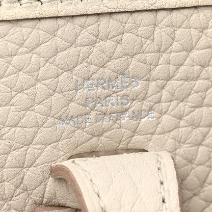 Hermes Taurillon Clemence Zigzag Evelyne TPM Beton Black White Deep Bleu 6 of 11