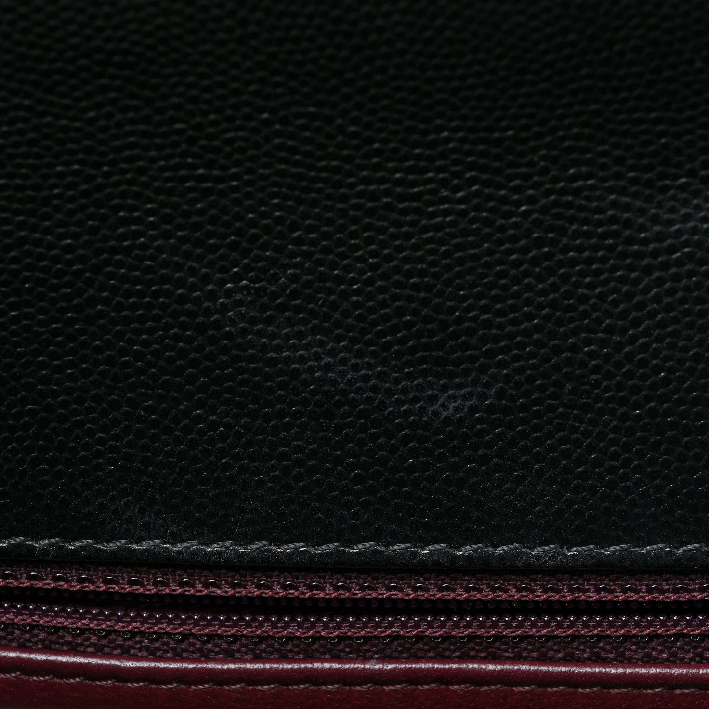 Caviar Chevron Quilted Small Coco Handle Flap So Black