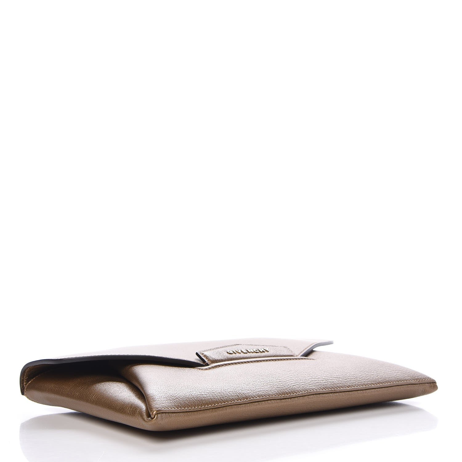 Givenchy Sugar Goatskin Medium Antigona Envelope Clutch Old Gold 4 of 9