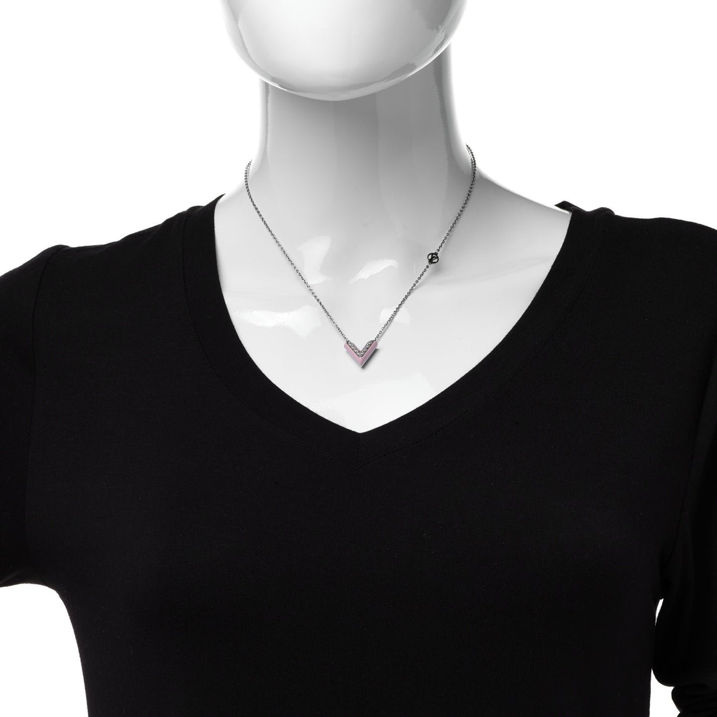 Essential V Necklace Rose Palla