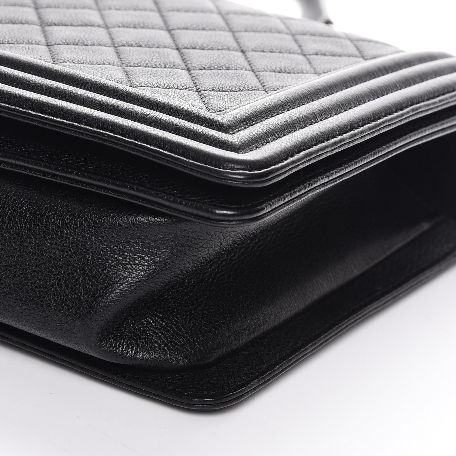 Chanel Calfskin Quilted New Medium Boy Flap Black 9 of 11