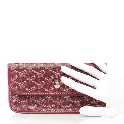 Goyard Goyardine Saint Louis Pouch Burgundy 2 of 7