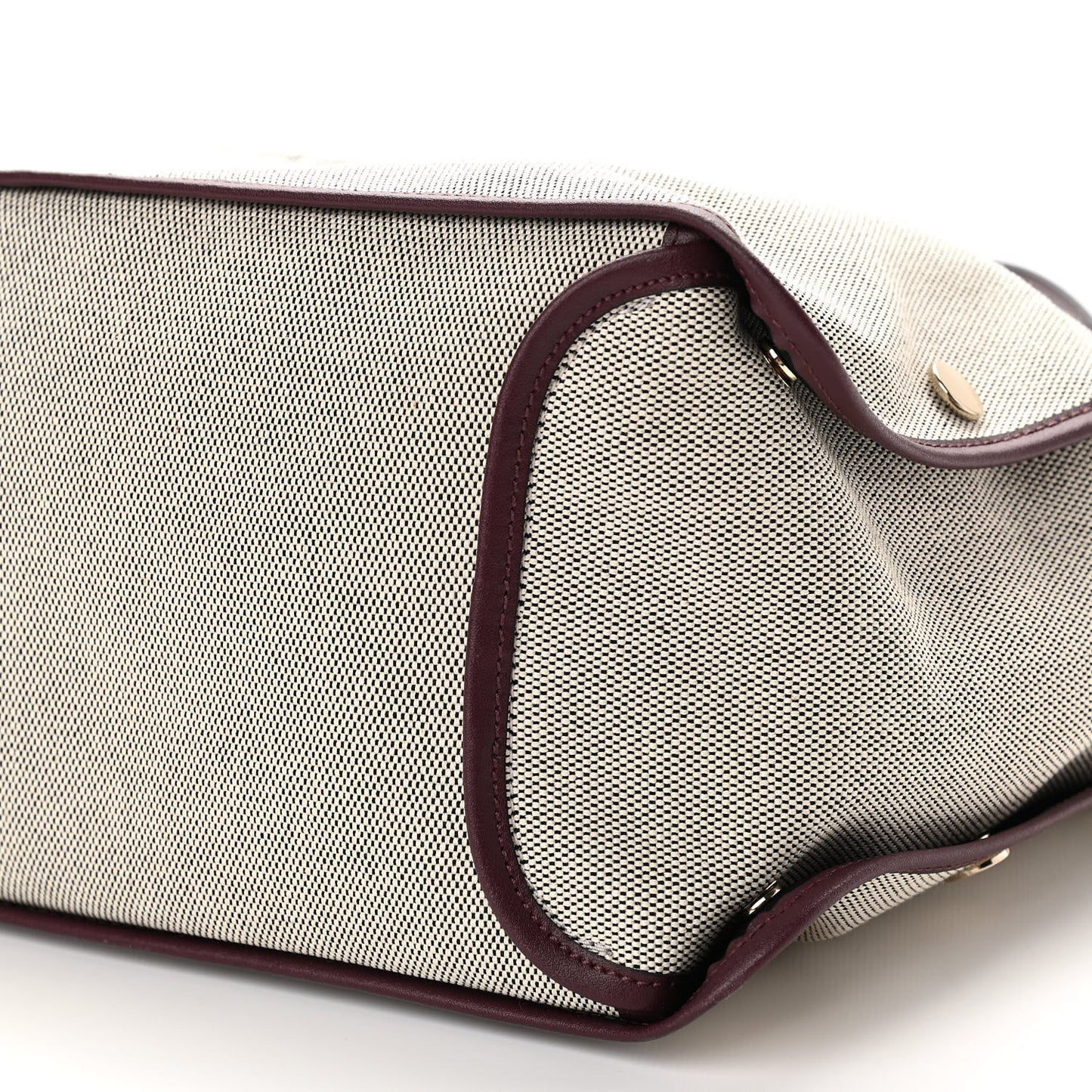 Canvas Medium Bond Shopper Tote Aubergine