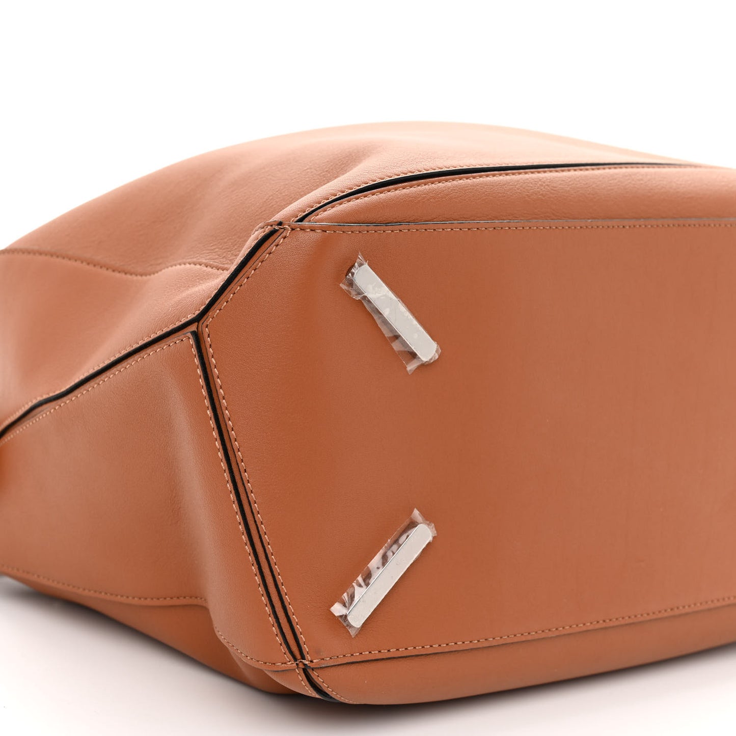 Calfskin Large Puzzle Bag Tan