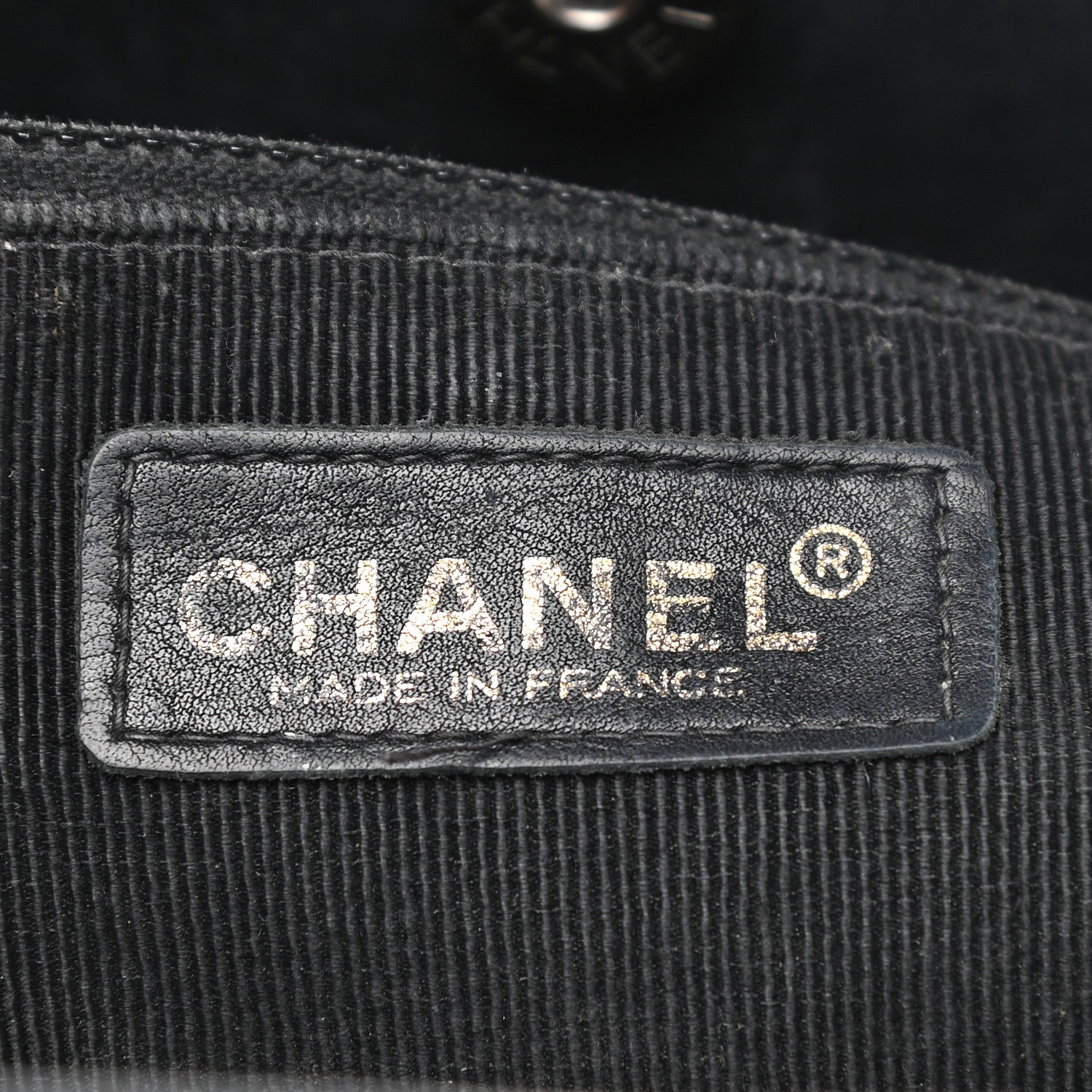 Chanel Calfskin Wild Stitch Shoulder Bag Black 7 of 11