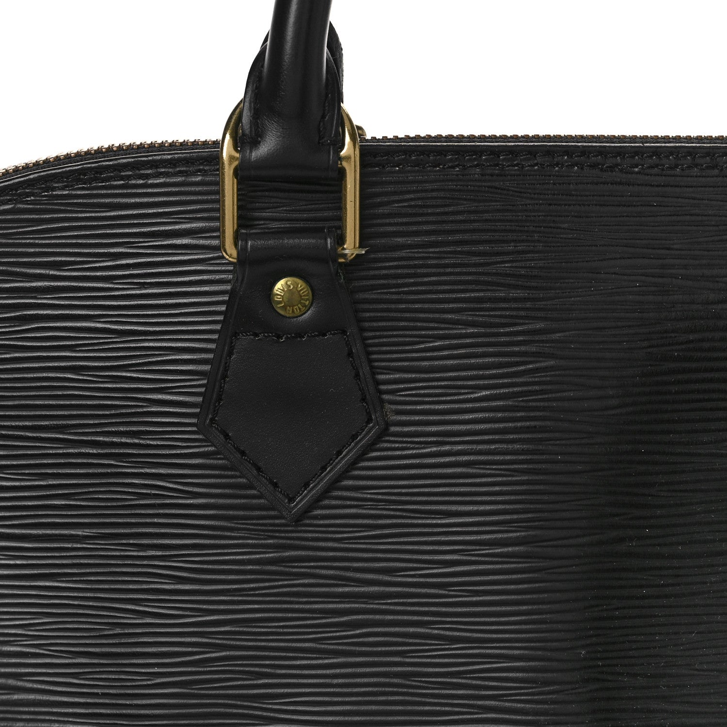 Louis Vuitton Epi Alma PM Black 8 of 11