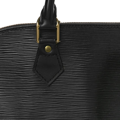 Louis Vuitton Epi Alma PM Black 8 of 11