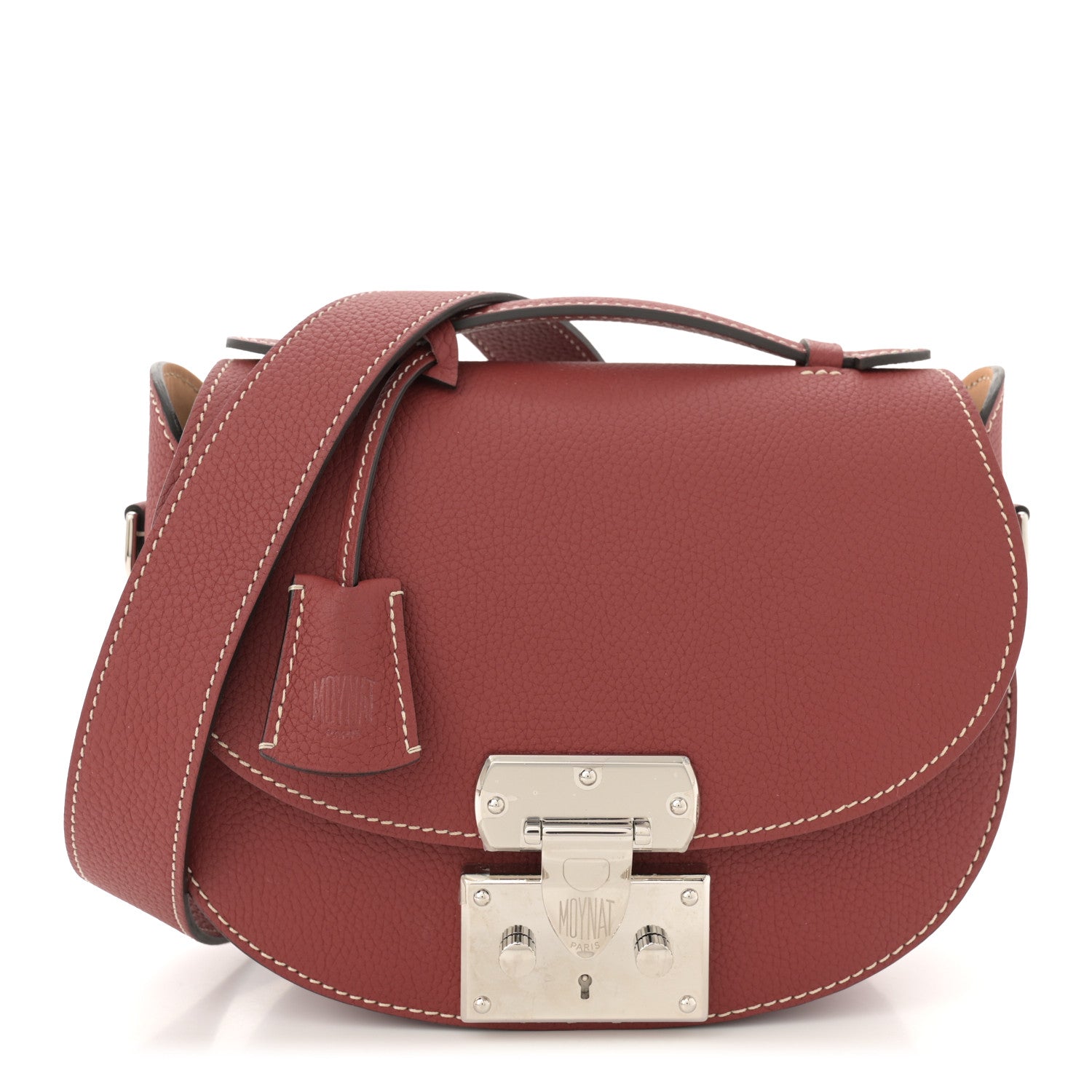 Moynat Taurillon Blush Flori PM Atlas 1 of 13