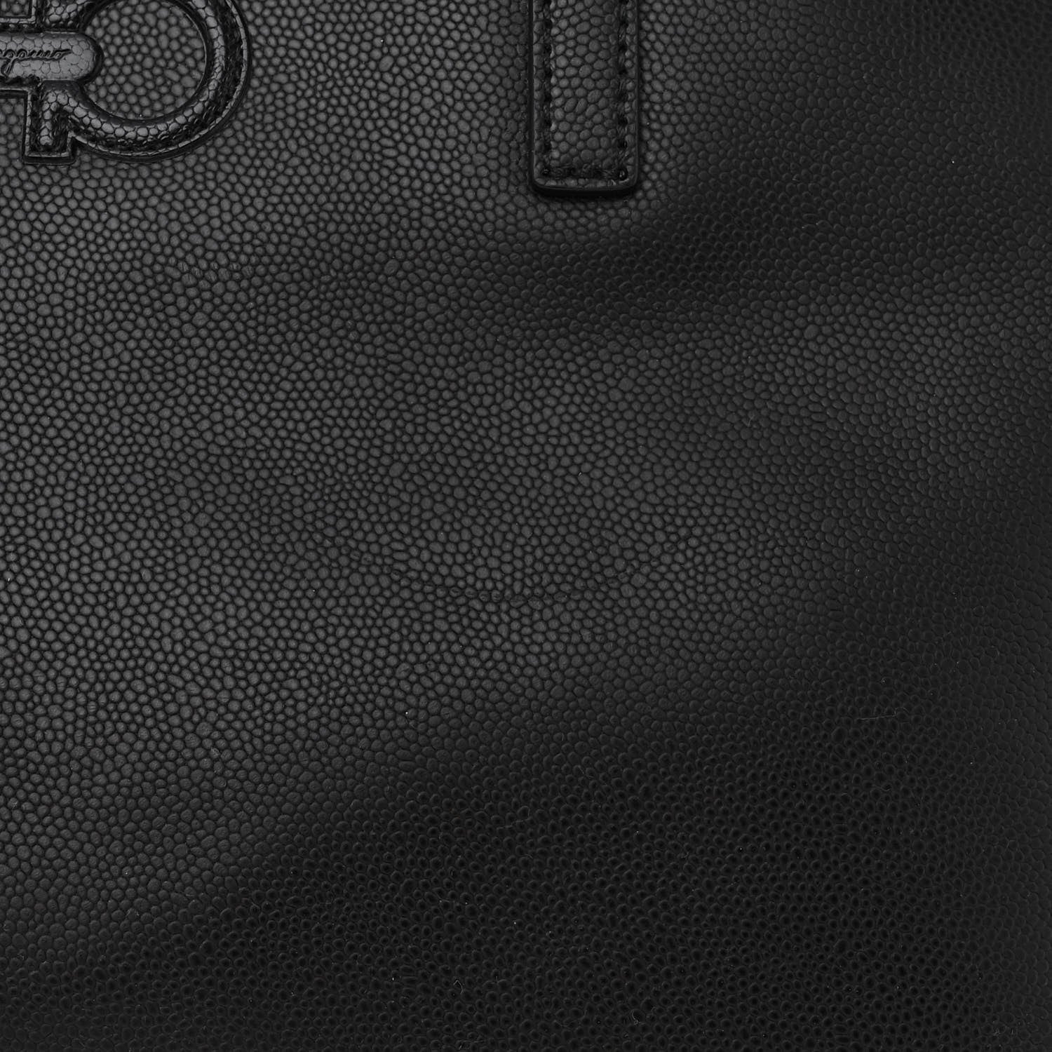 Salvatore Ferragamo SALVATORE FERRAGAMO Calfskin Medium Tote Black 11 of 11