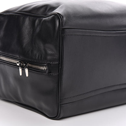 Prada Soft Calf Large Inside Tote Black Mughetto 7 of 9
