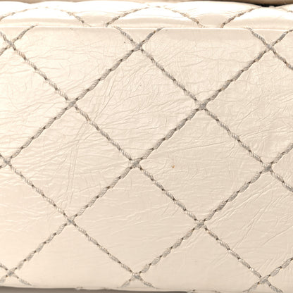 Chanel Aged Calfskin Quilted 2.55 Reissue 225 Flap White 18 of 22