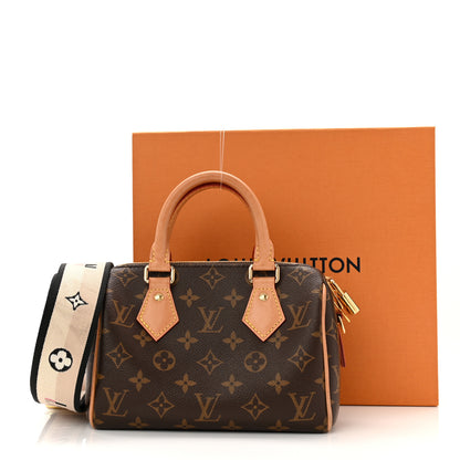 Louis Vuitton Monogram Speedy Bandouliere 20 Black 11 of 11