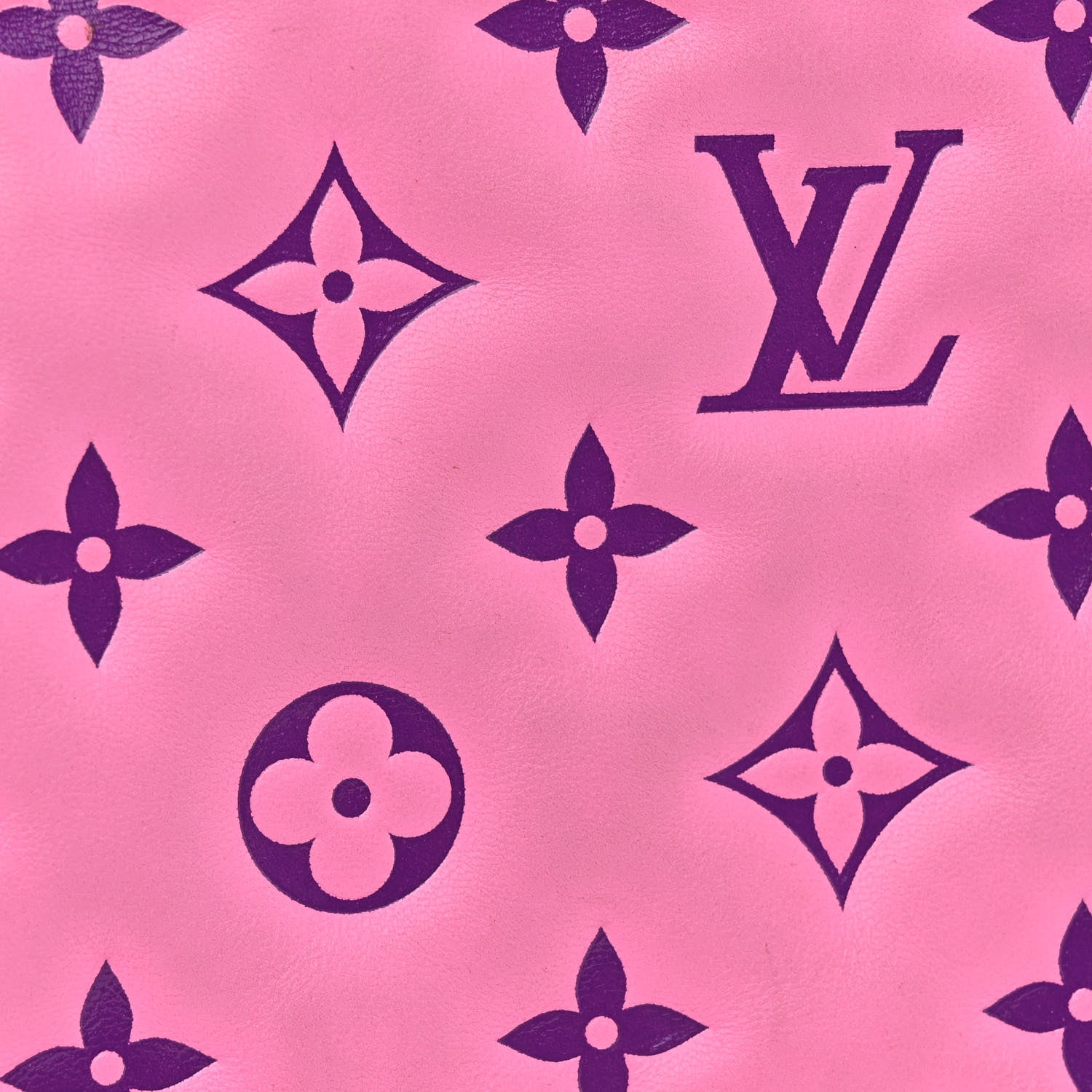Louis Vuitton Lambskin Embossed Monogram Vuittamins Coussin PM Rose Violet 13 of 13