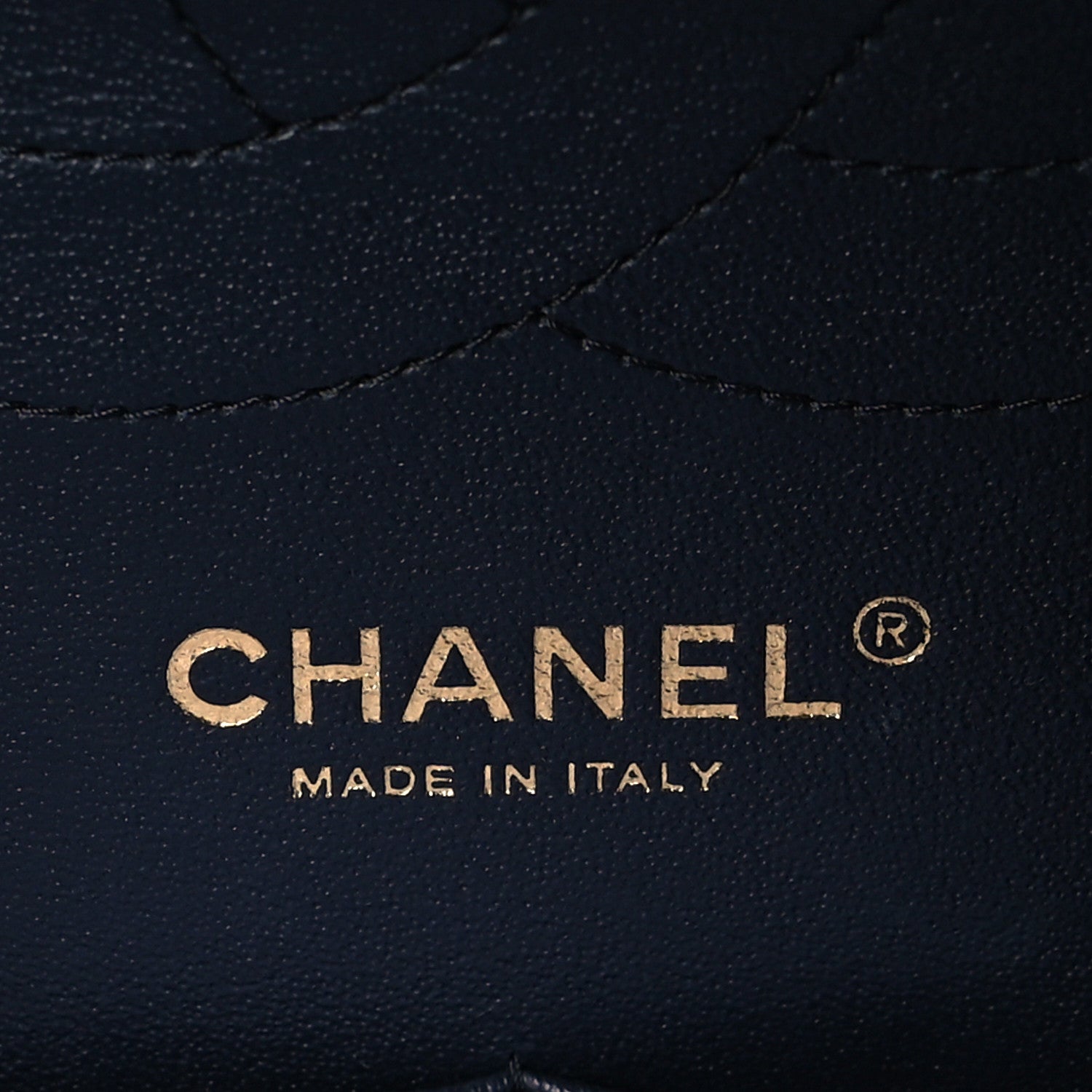Chanel Caviar Quilted Jumbo Double Flap Navy Blue 6 of 10
