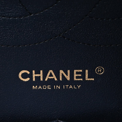 Chanel Caviar Quilted Jumbo Double Flap Navy Blue 6 of 10