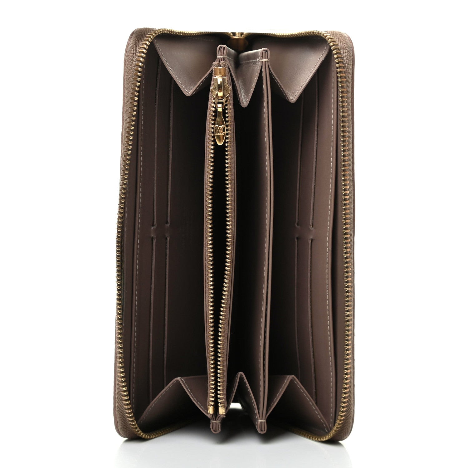 Louis Vuitton Vernis Zippy Wallet Beige Poudre 5 of 8